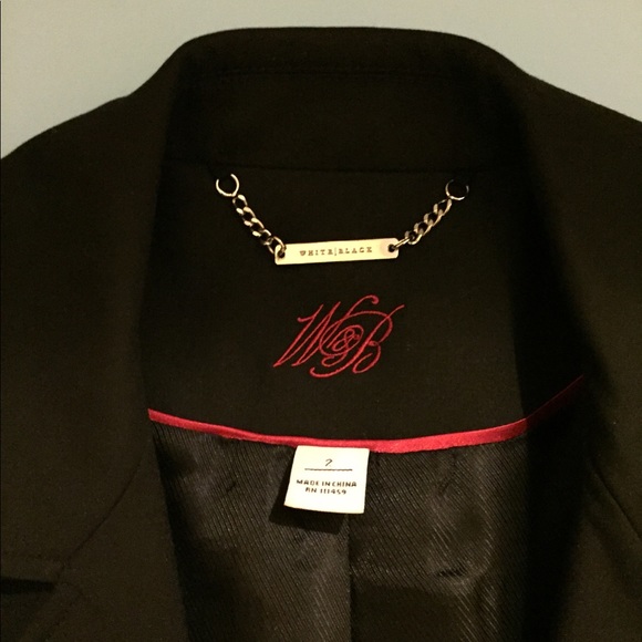 WHITE HOUSE BLACK MARKET DOUBLE BREASTED BLAZER - Picture 4 of 8